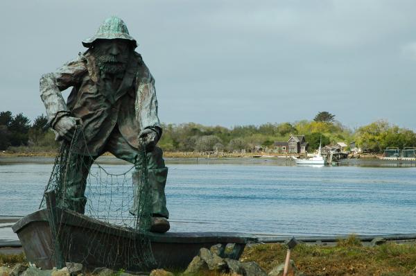 Fisherman Statue