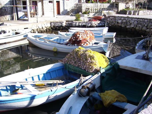Fishermen boats