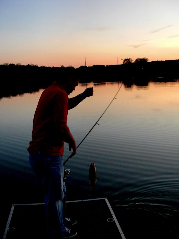 Fishing at Dusk