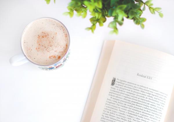 Flatlay Photography of Book and Cup