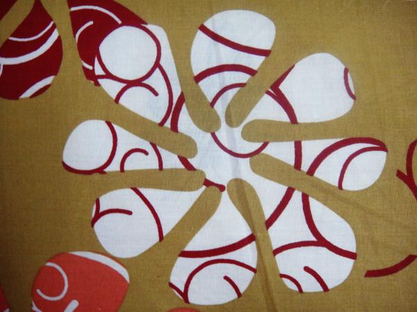 Flower on bed sheet design