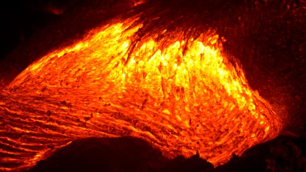 Flowing Volcano