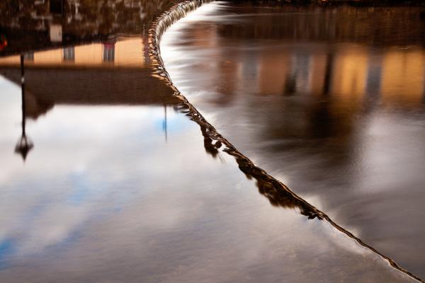 Flowing Water Abstract