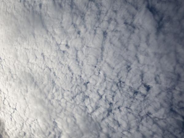 Fluffy Clouds Background