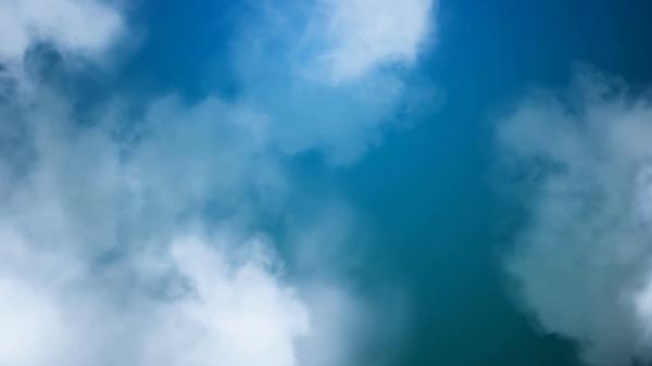 Fluffy Clouds Background
