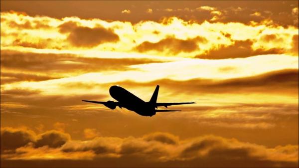 Flying away