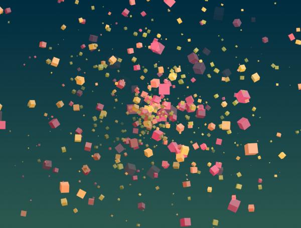 Flying cubes