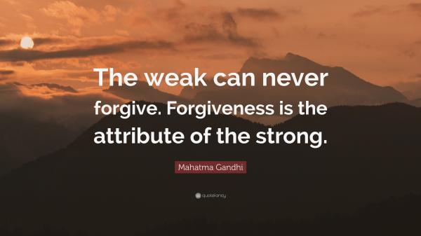 Forgiveness