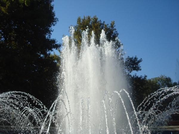 Fountain in the city park