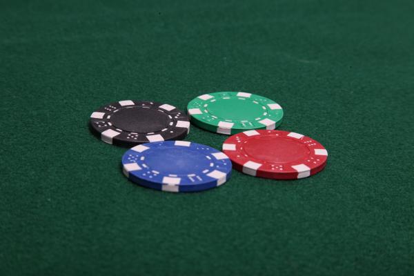 Four Poker Chips