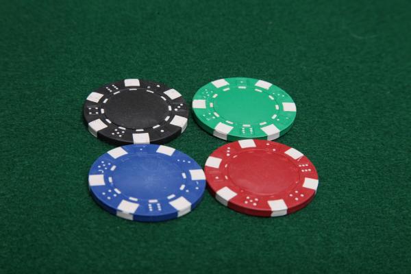 Four Poker Chips