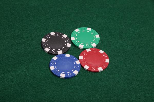 Four Poker Chips