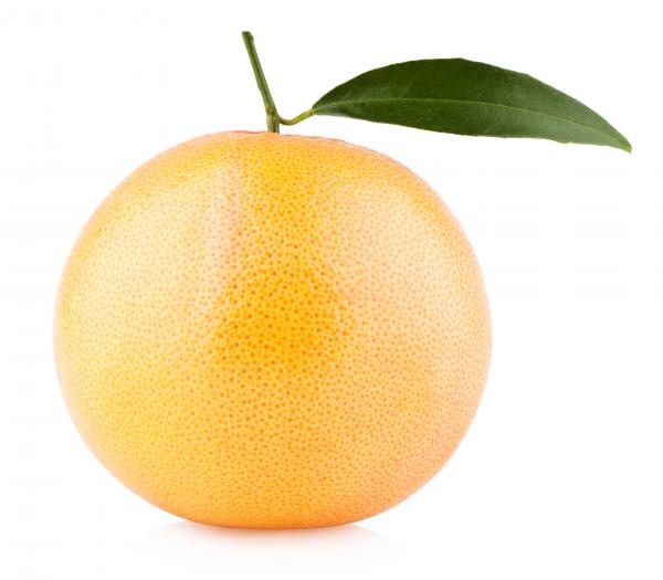 Fresh Orange with Leaf