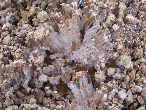 Frozen ground