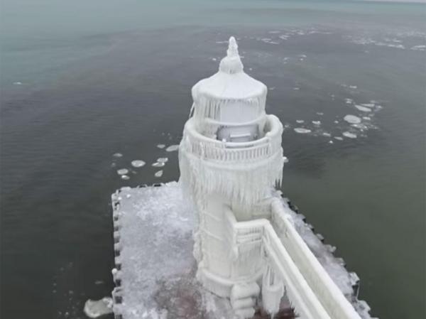 Frozen Lighthouse