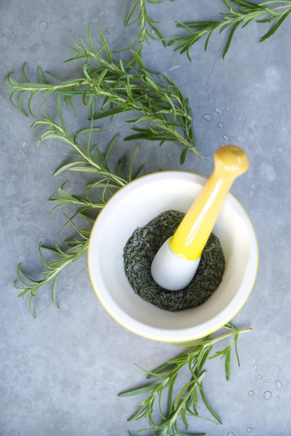 Frozen rosemary