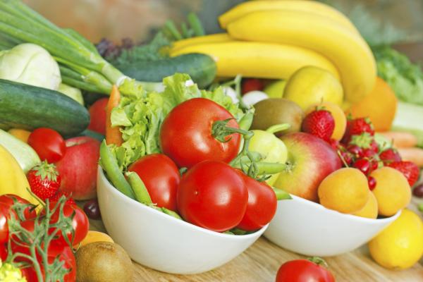 Fruits and vegetables