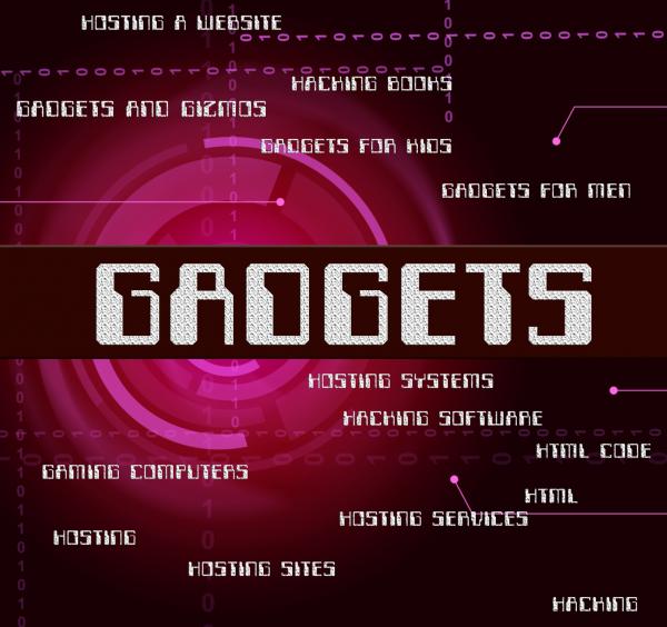 Gadgets Word Indicates Mod Con And Appliance