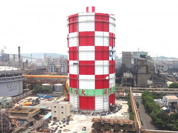 Gasholder with meters