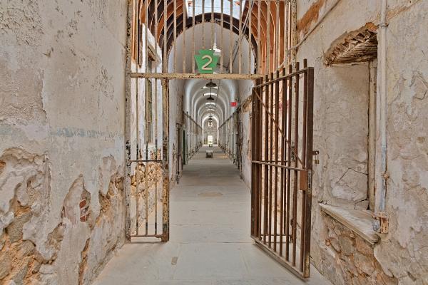 Gated Prison Corridor - HDR