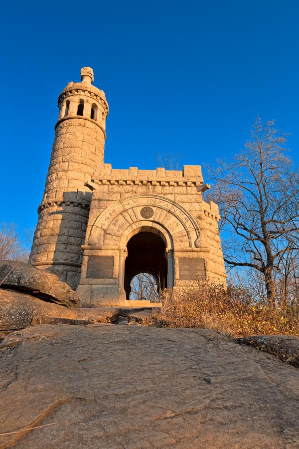 Gettysburg Castle Monument - HDR