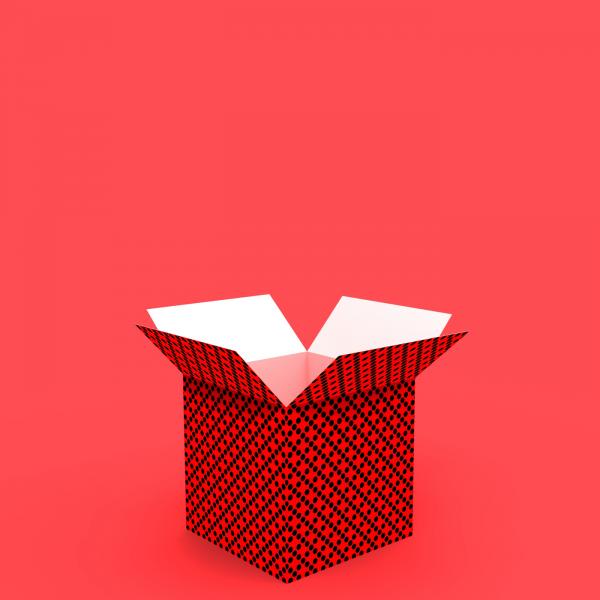 Giftbox Copyspace Shows Greeting Giving And Copy-Space