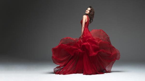 Red lady