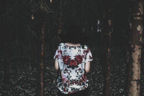 Girl In The Forest