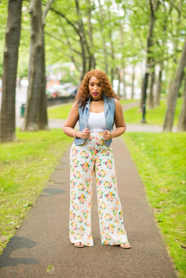 girl in the park