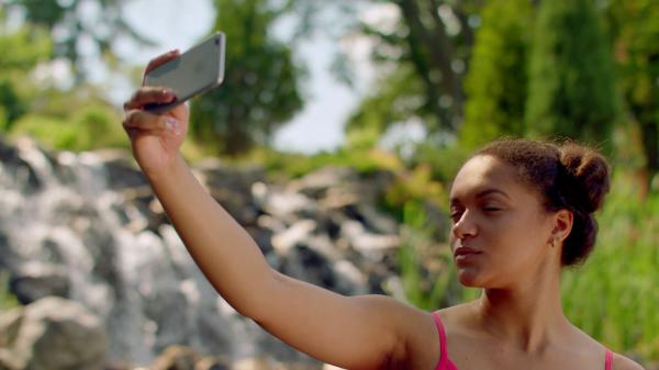 Girl Taking Photo