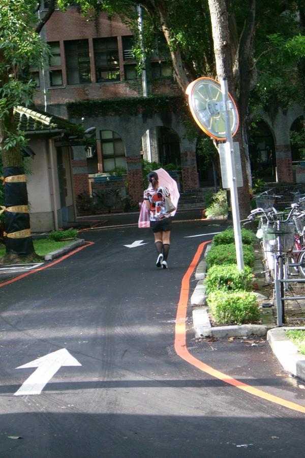 Girl walking