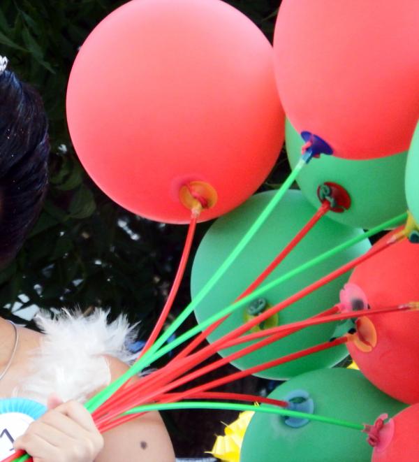 Girl with Balloons