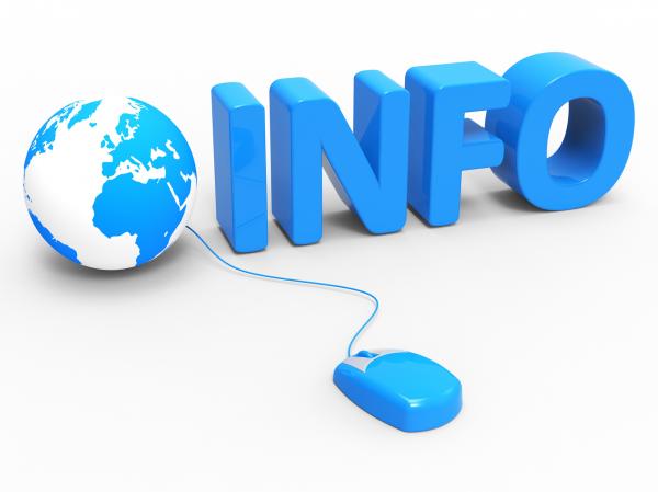 Global Info Indicates World Wide Web And Website