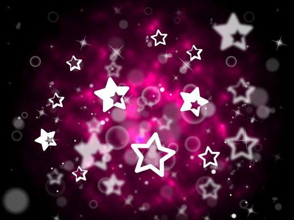 Glow Background Represents Light Burst And Glowing