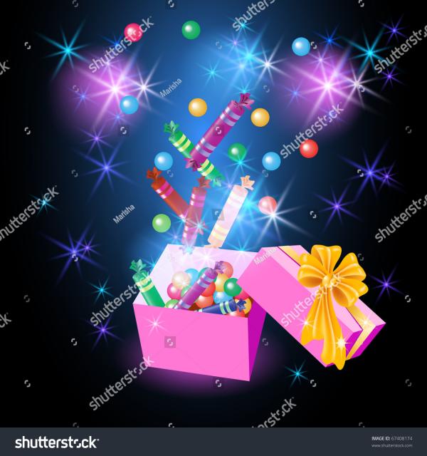 Glowing Gift Box