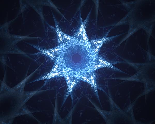 Glowing star