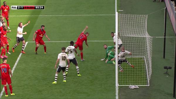 Goal line football