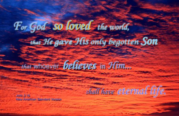 God So Loved the World