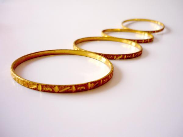 Gold Bangles