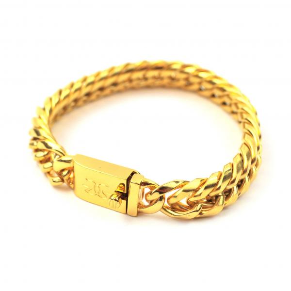 Gold bracelets