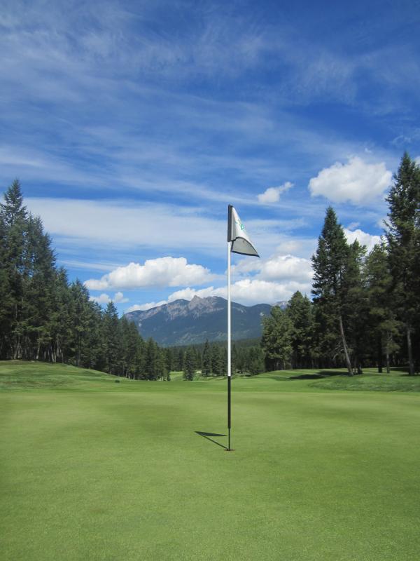 Golf course landscape