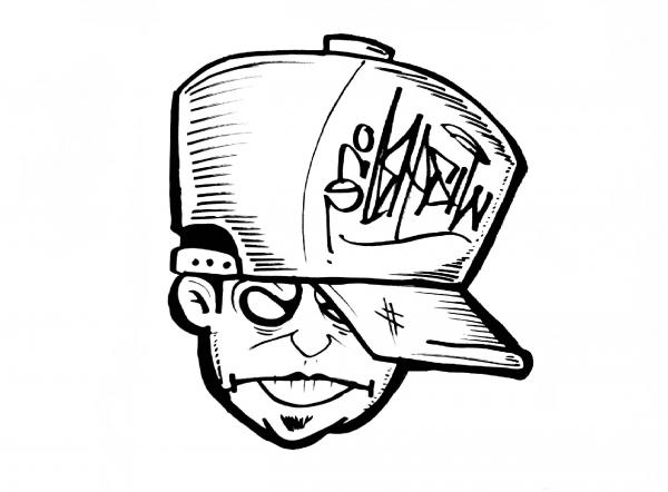 Graffiti face