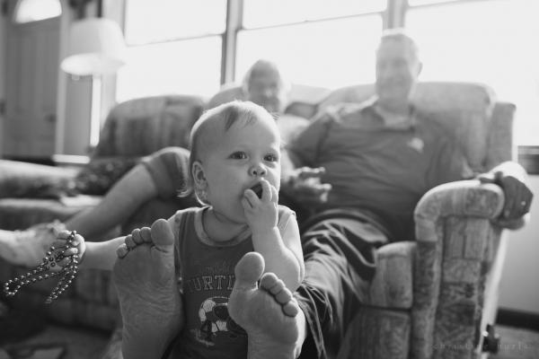 Grandson the photographer