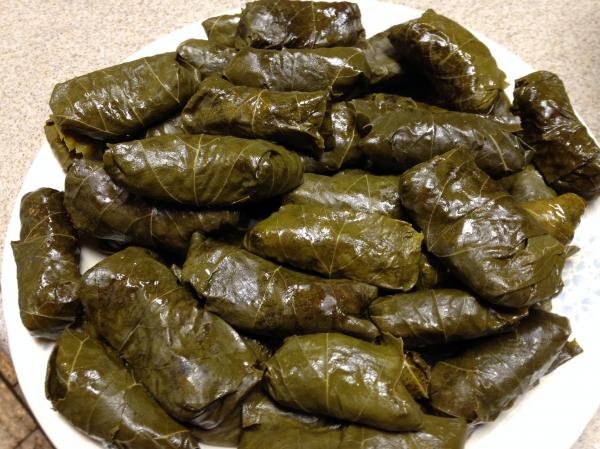 Grape leaves