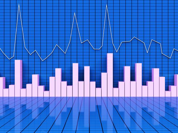 Graph Report Shows Infograph Finance And Graphic