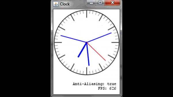 Graphical Clock
