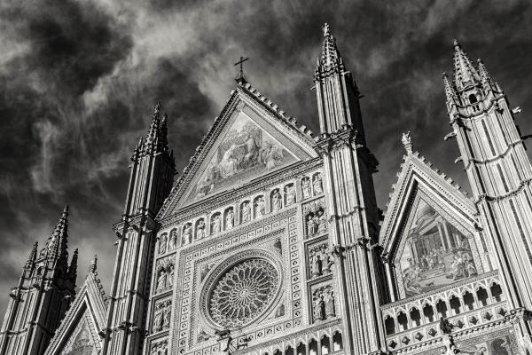 Gray Scale Church Photo
