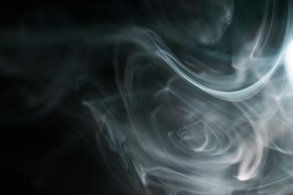 Gray Smoke Graphic Wallpaper