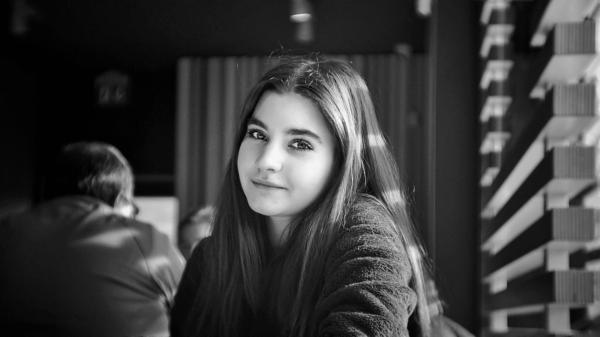 Grayscaled Photo Woman