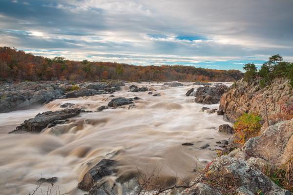 Great Autumn Sky Falls - HDR